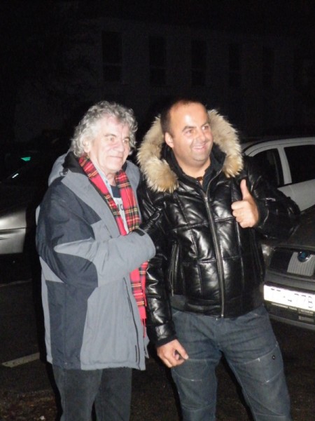 Dan McCafferty, spevák škótskej skupiny Nazareth bol milý, skromný a veľmi priateľský. Skutočná hviezda. 2.11.2011, Bratislava.