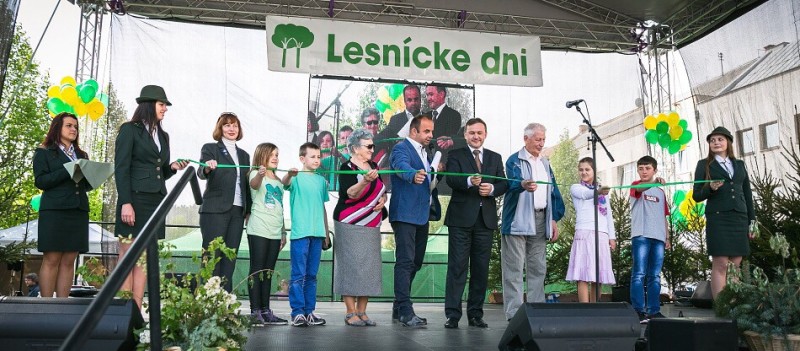 Slavnostne otvorenie 8.ročníka Lesnických dní. 24.apríla.2014. Zvolen.