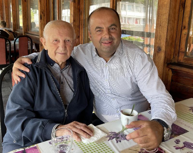 Jan Zachara najstarsi slovensky olympijsky vitaz z roku 1952 Helsinky. Boxer. 29.augusta 2021 Uhrovec