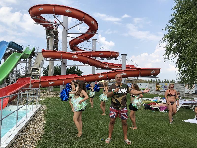 10.rocnik Majstrovstva Slovenska v jazde na tobogane v aquaparku Senec. 5.august 2018