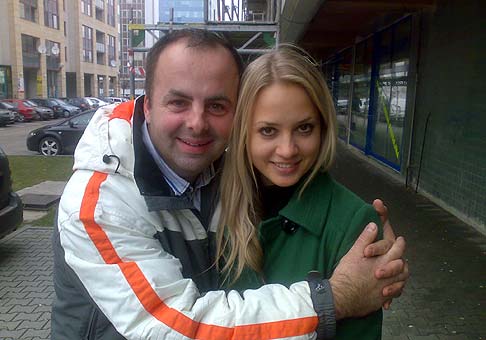 Táto fotka bola vytvorená špeciálne pre Jakuba Jokla z Banskej Štiavnice :-) Barbora Ťa pozdravuje. 23.1.2009 Bratislava