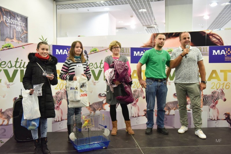 Festival zvierat v ZOC MAX. 19.november 2016 Prešov.