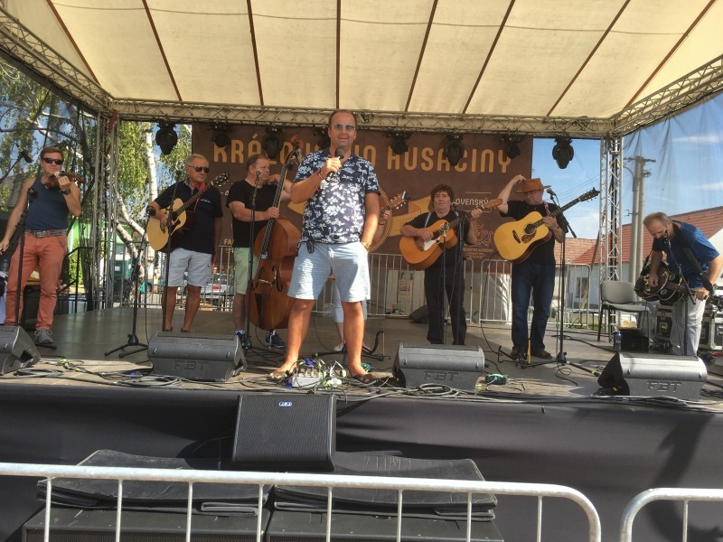 Farmfest a kralovstvo husaciny. 4.septembra 2016 Slovensky grob.